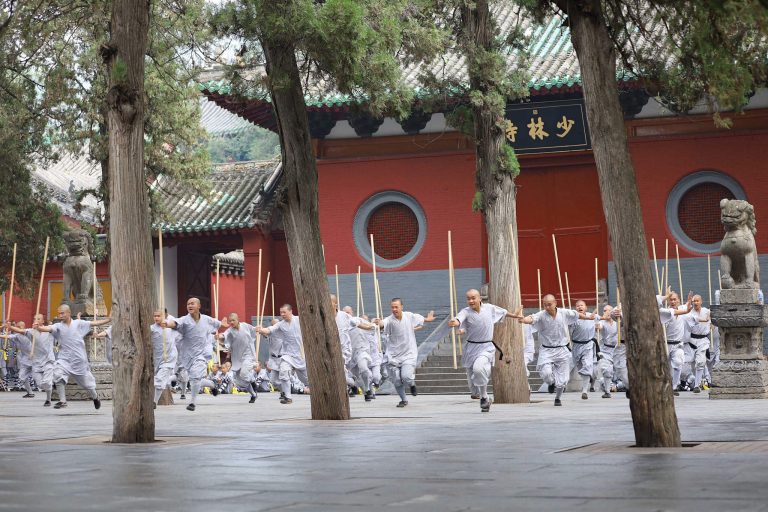 Entrenando Wushu en China