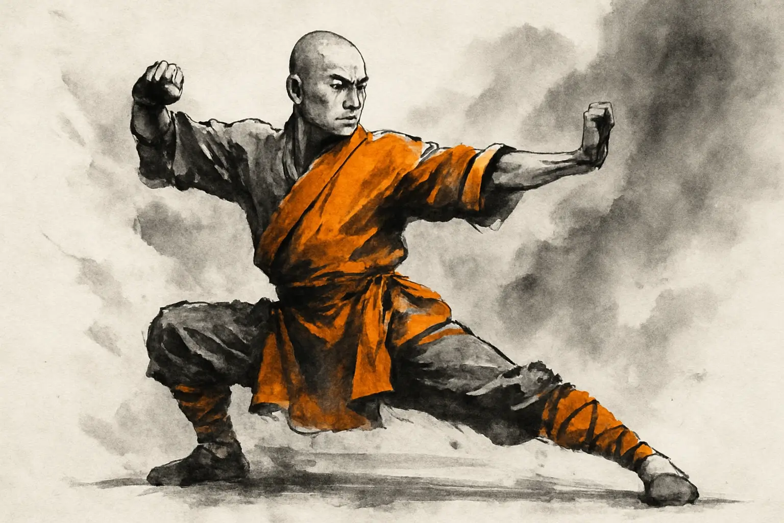 Шибаши: 18 основных движений 少林十八式